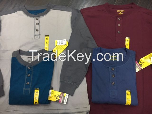 Men's L/S Henley Shirts