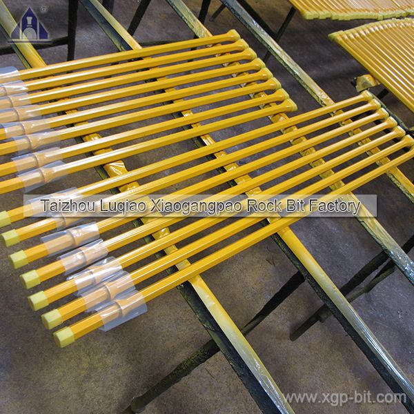 D42mm Bits L1200mm Hex22 Integral Rock Drill Steels Rods for Quarry