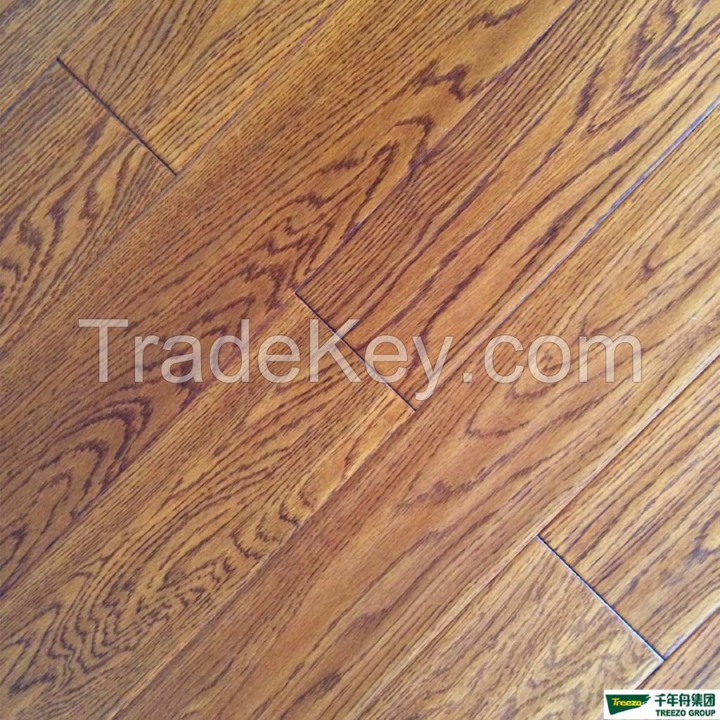 red oak engineered wood flooring