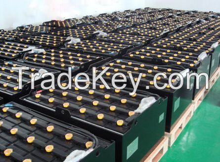 Forklift battery 5PzS600A for European standard forklift