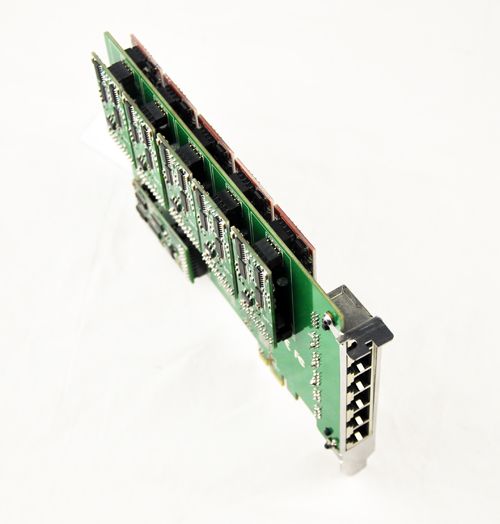 24 channels voip pci-e Fxs fxo Card voip gateway