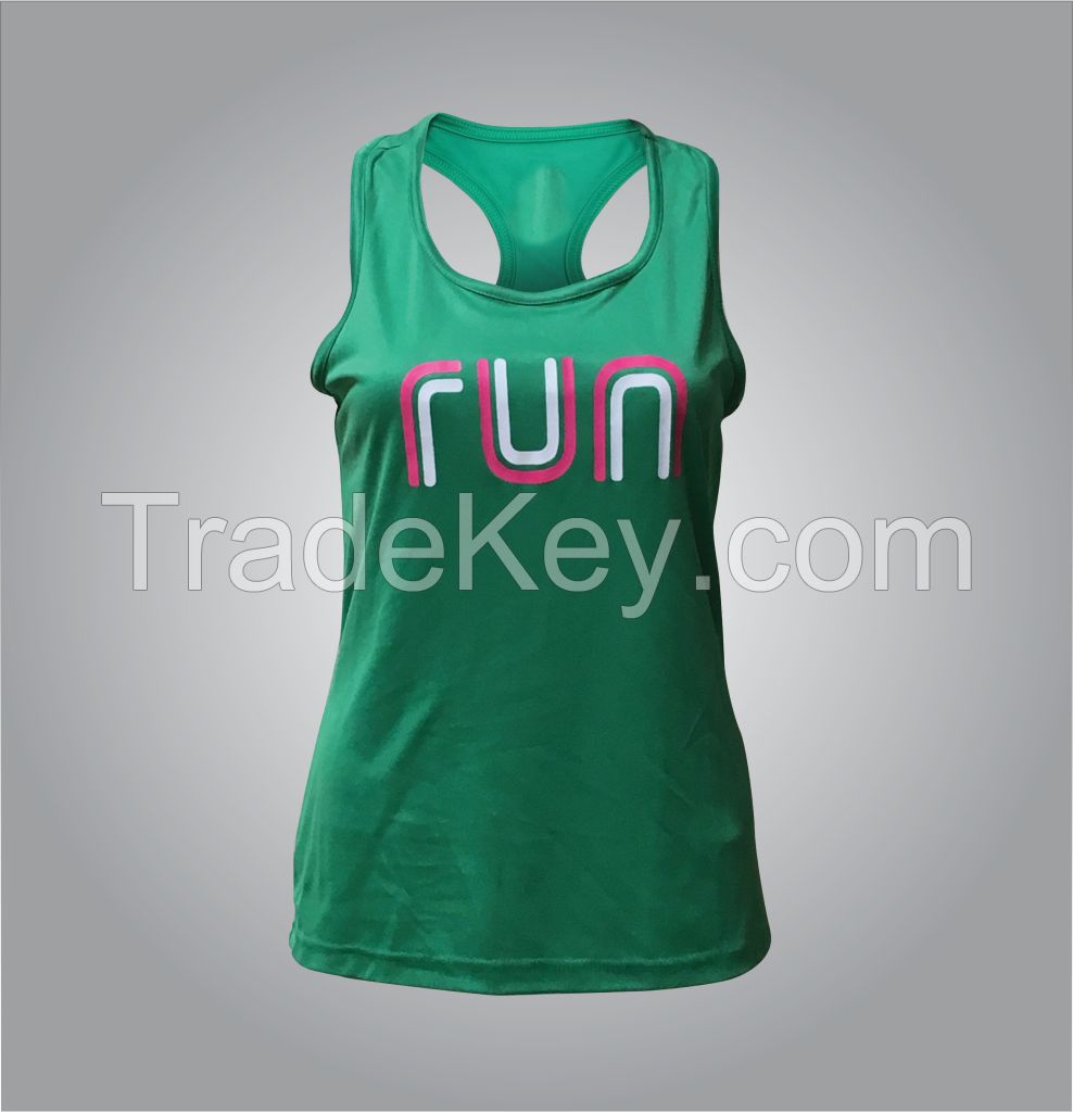 women running singlet