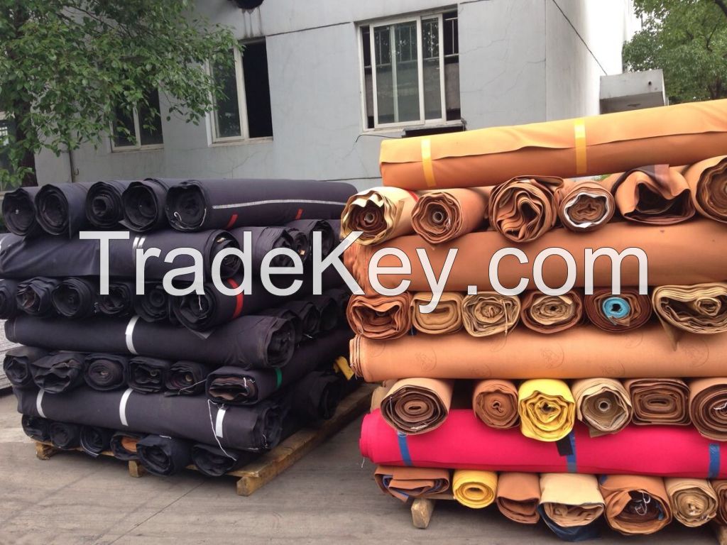 B grade of PU leather stocklots