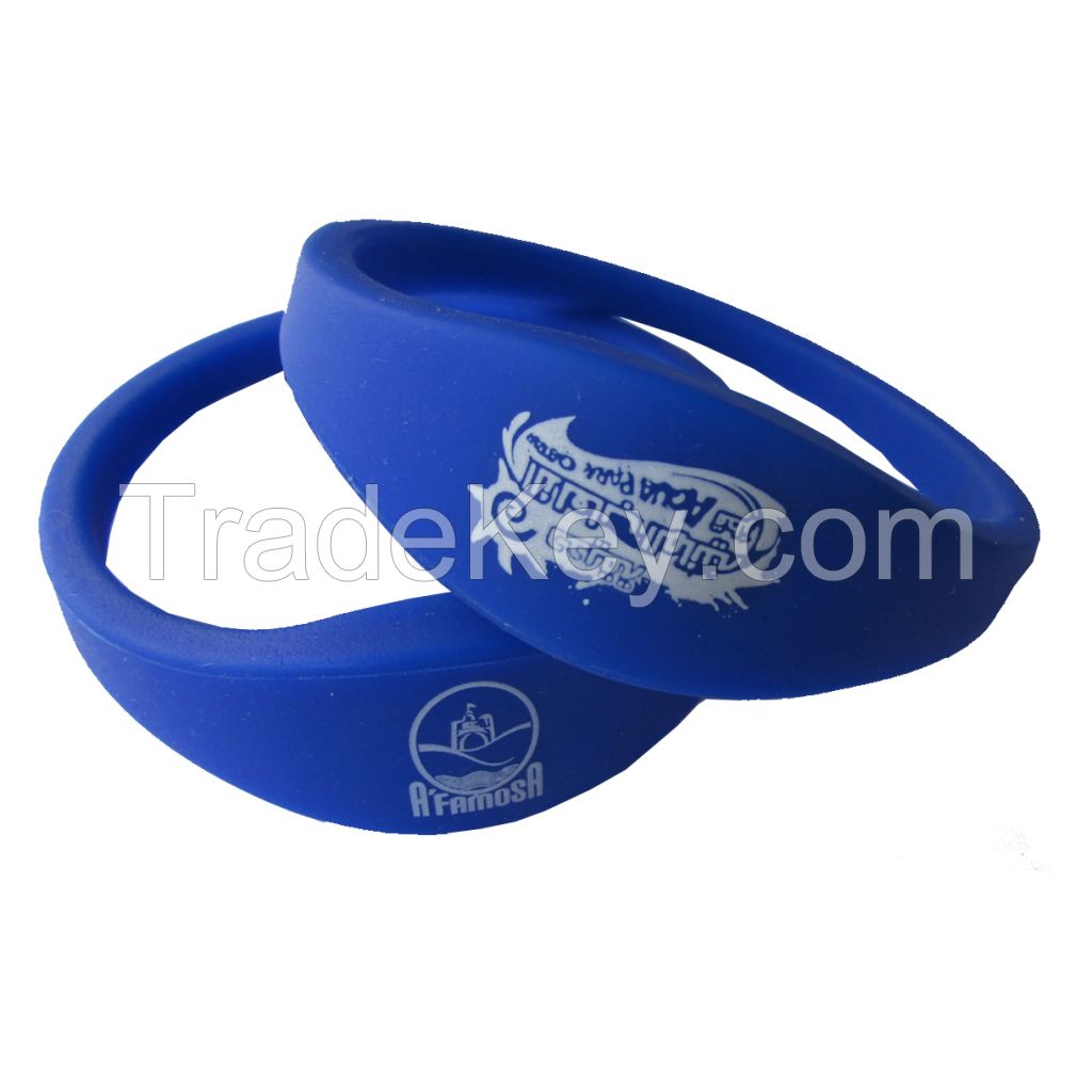 RFID silicone wristband