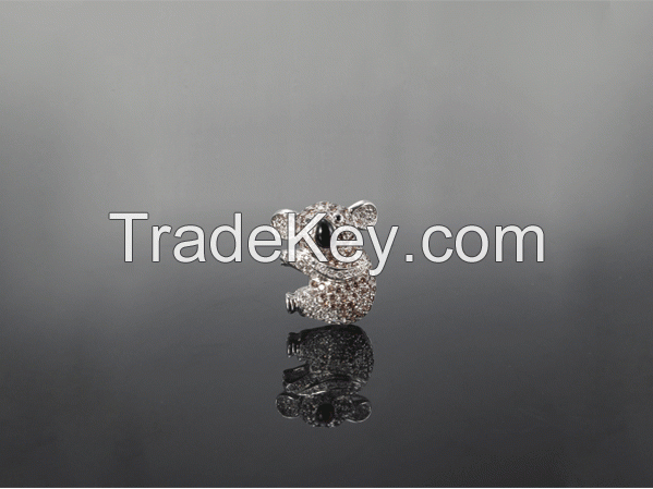 925 Silver Koala Brooch