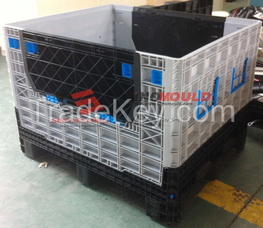 foldable crate mass production