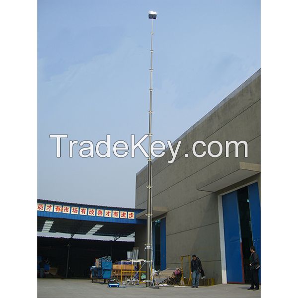 18m lockable vertical pneumatic Telescopic Masts model 90111180