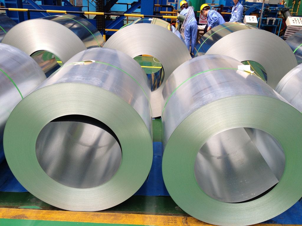 galvanized steel coil with zero spangle