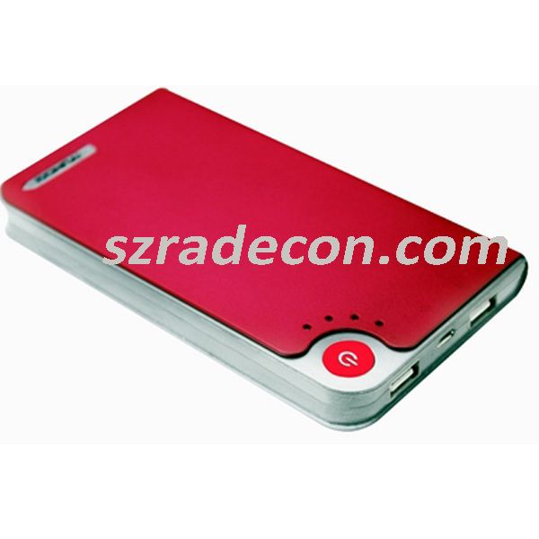 Business Wallet Type Ultrathin Power Bank 10000 mAh for Mobile Phones