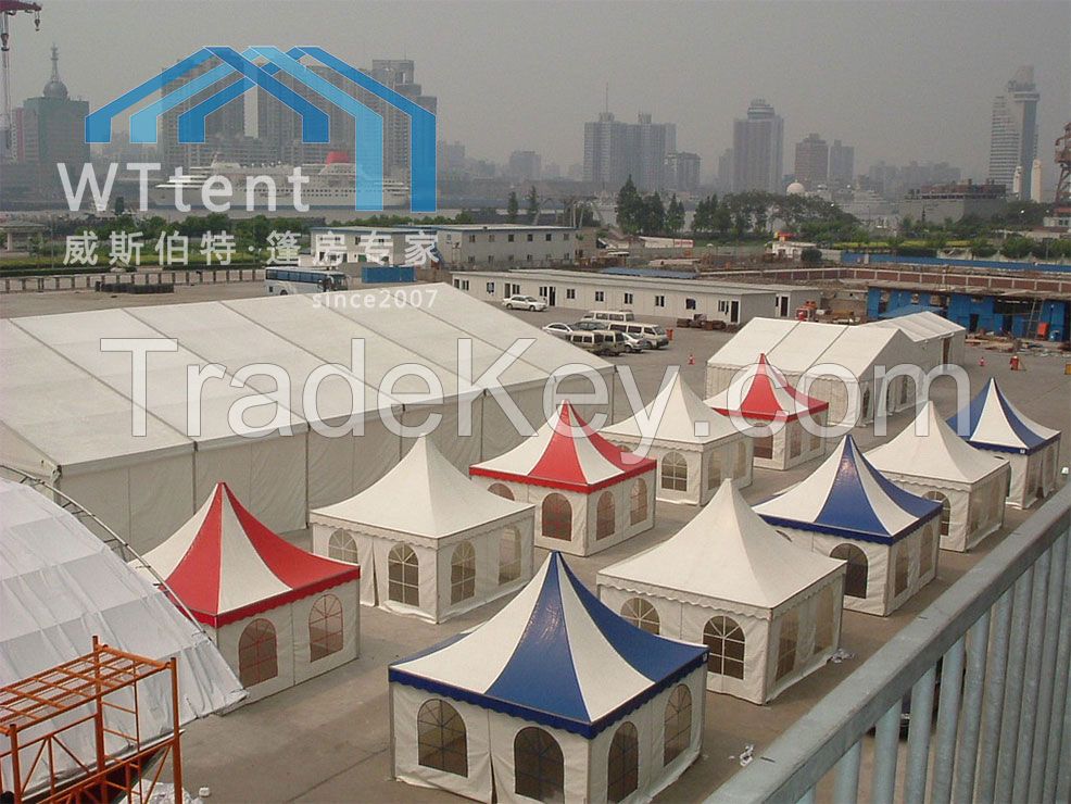 aluminum pagoda tent for sale