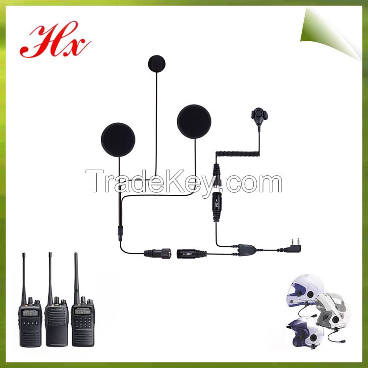 motorcycle helmet earphone for two way radio mtp850