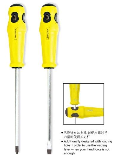 good quality PP+TPR screwdriver