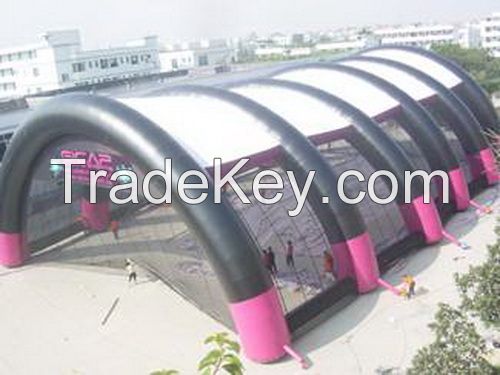 inflatable paintball tent