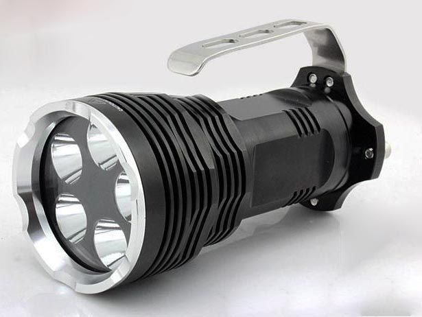 5000 lumen 5pcs XML T6 high power flashlight