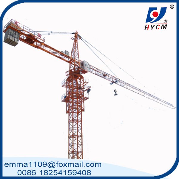 Mini TC3808 Hammerhead Tower Crane 3 Tons Load Capacity