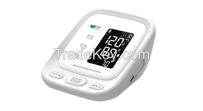 Supply Househould Upper Arm Blood Pressure Monitor