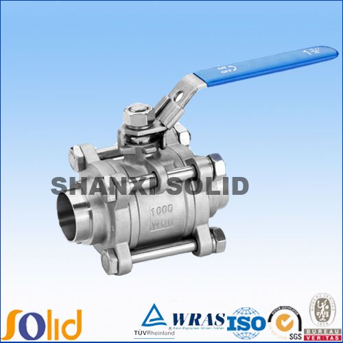 3PC Stainless Steel Ball Valve