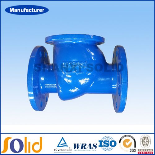 DIN standard Ductile Iron Flanged End Swing Check Valve