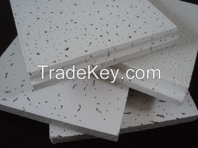 Acoustic mineral fiber ceiling board