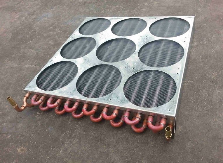 Fin evaporator and condenser(heat exchanger)