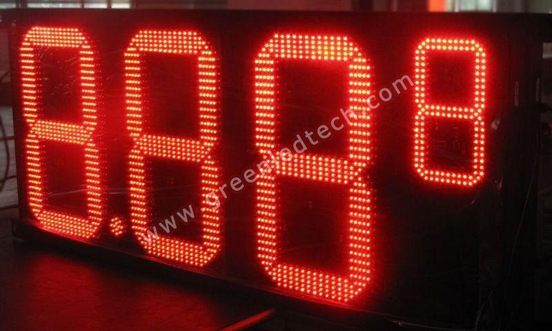 LED Gas Price Sign Display