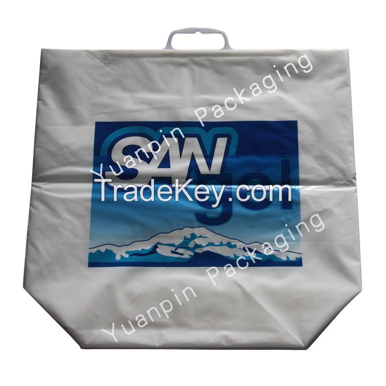 Rigid Clip Handle Carrier Bags/Plastic Bag