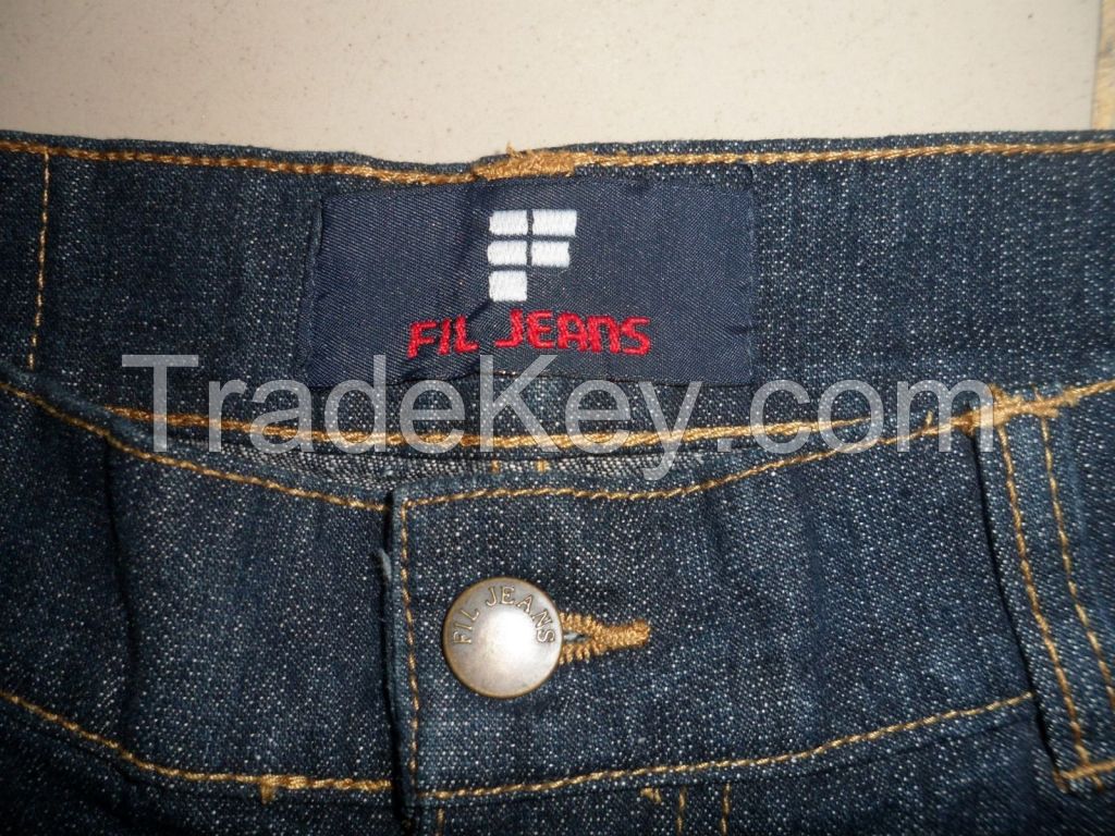 Garments Stock Jeans