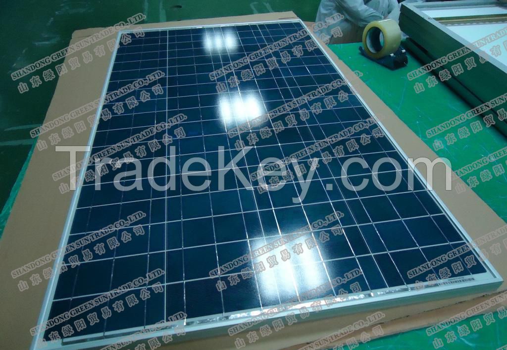 18V 60W-75W poly solar panel