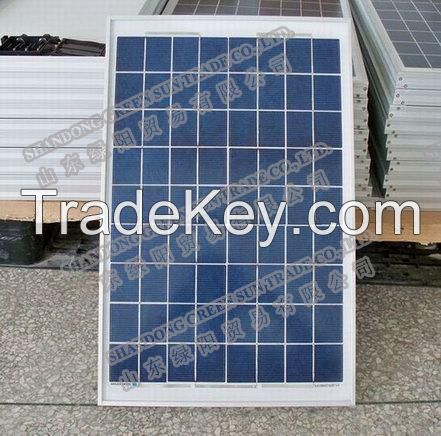 18V 35W-50W poly solar panel