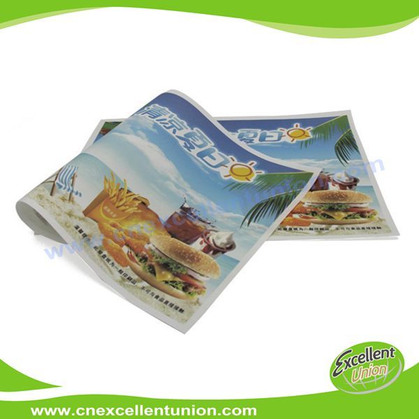 EX-PL-002 Custom Logo printed disposable paper tray liner