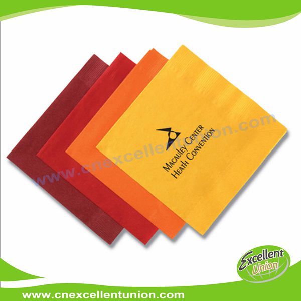 EX-AP-009 Colored Airlaid Paper Napkins, Absorbent Tissue Paper, Airlaid Towels, Airlaid Cutlery Bag