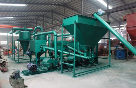 Environmental protection type wood flour machine