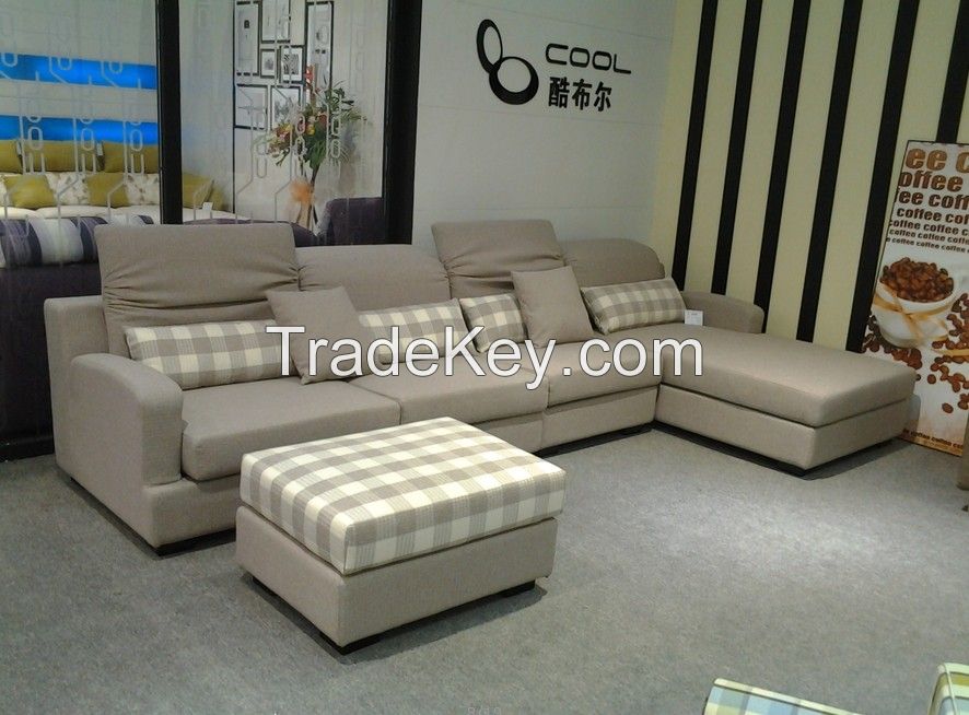 Modern furniture italy sofa fabric sofa sectional  (K896#)