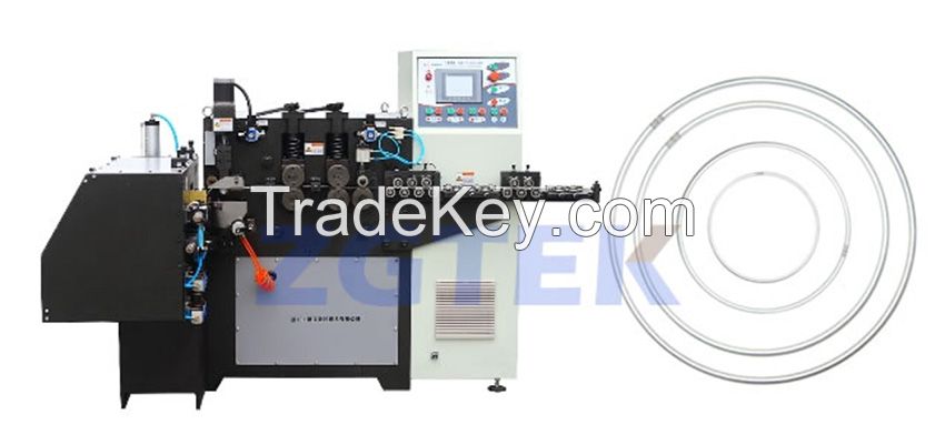 Steel wire ring making machine