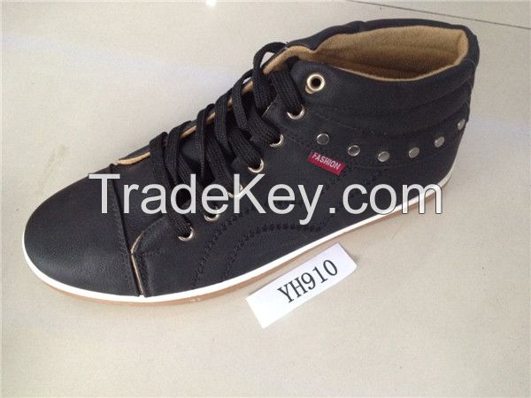 Fashion men casual boots, male canvas boots