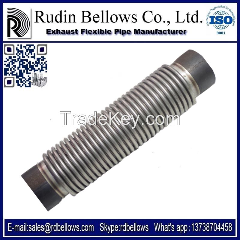 Rudin Exhaust Flexible pipe for cars, exhaust bellows, interlock metal hosesBellows