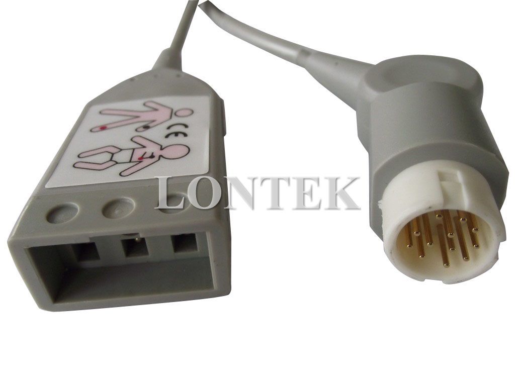 M1510A ECG cable, 3 Leads, IEC, for Philips