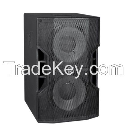 Dual 12 inch LF wooden speaker T212B