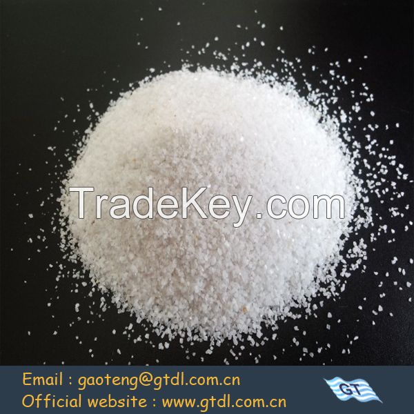 good hardness pure bulk density silica sand