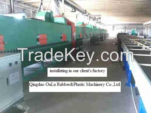 Other Heat Insulation Materials Type NBR/PVC rubber engineered foam production line