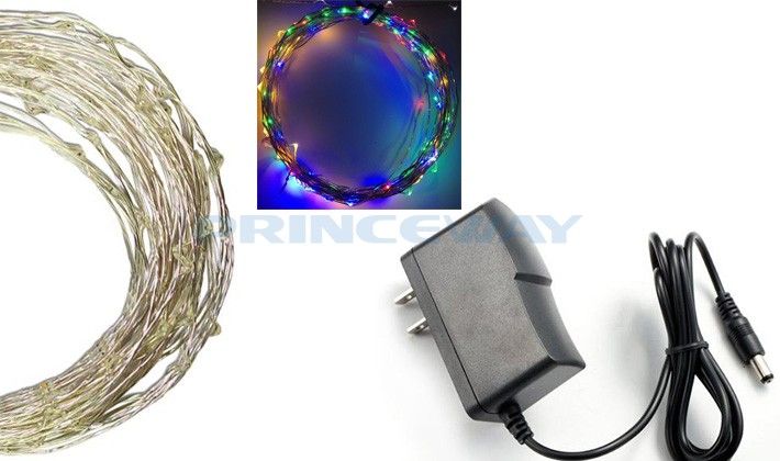 RGB LED christmas light, RGB LED wire light, RGB LED rope light, LNL-001-ac-rgb