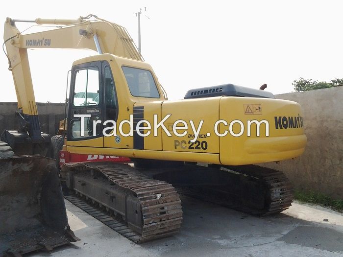 Used Komatsu PC200-6 Crawler Excavator