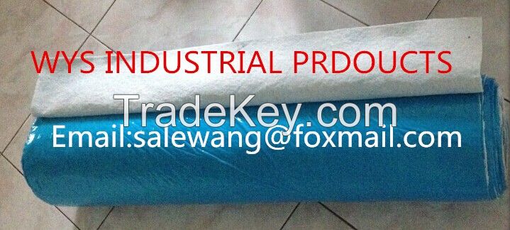 Hardwood Floor Protection mat film Non Woven With Pe Liner