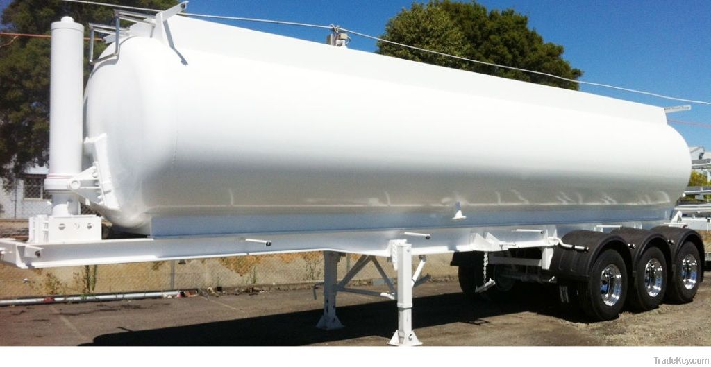 Oil tank semi trailer