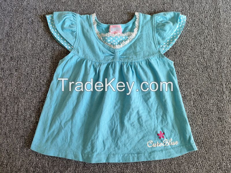 Sell 100% cotton baby girl's dress