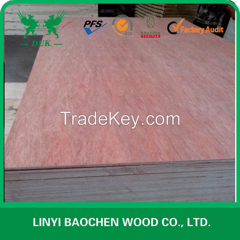 4mm outdoor usage waterproof bintangor commercial plywood