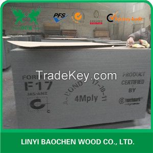 F17 class 17mm formwork plywood