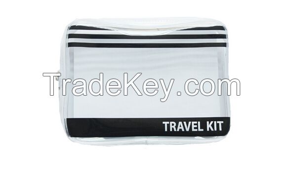 customized clear pvc bag, ziplock pvc bag