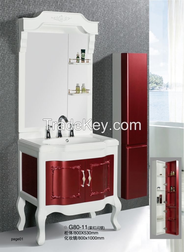 PVC Morden Bathroom cabinet