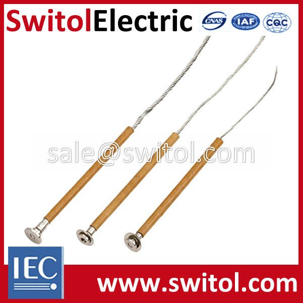 33kV K &T Type Solid Button Head Explusion Fuse Element Link For Drop out Fuse